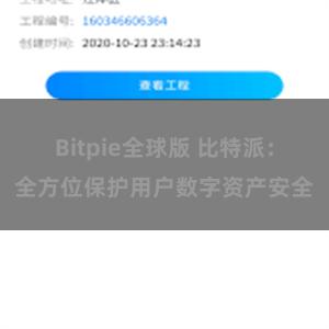 Bitpie全球版 比特派：全方位保护用户数字资产安全