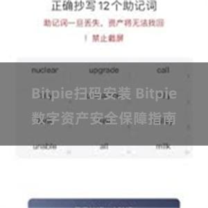 Bitpie扫码安装 Bitpie数字资产安全保障指南