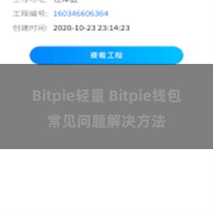 Bitpie轻量 Bitpie钱包常见问题解决方法