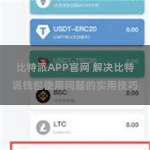 比特派APP官网 解决比特派钱包使用问题的实用技巧