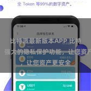 比特派最新版本APP 比特派钱包：强大的隐私保护功能，让您资产更安全