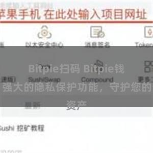 Bitpie扫码 Bitpie钱包：强大的隐私保护功能，守护您的资产