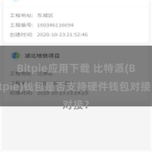 Bitpie应用下载 比特派(Bitpie)钱包是否支持硬件钱包对接？