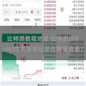 比特派教程地址 比特派(Bitpie)交易历史记录在哪里查看？