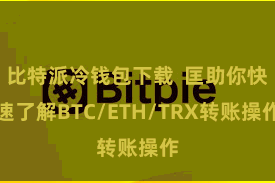 比特派冷钱包下载 匡助你快速了解BTC/ETH/TRX转账操作